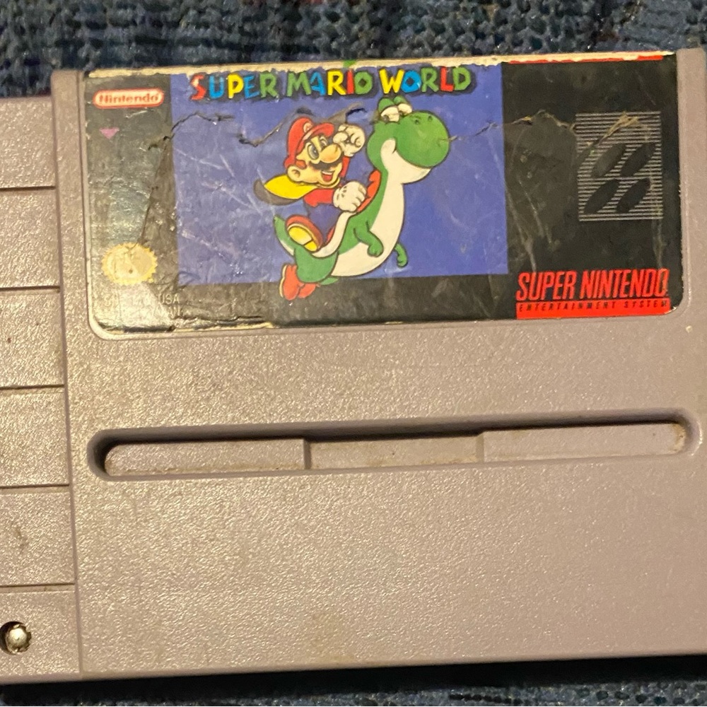 Super Mario world for snes